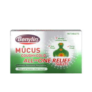 Benylin Cough and Cold Relief Tablets – 16 Tablets