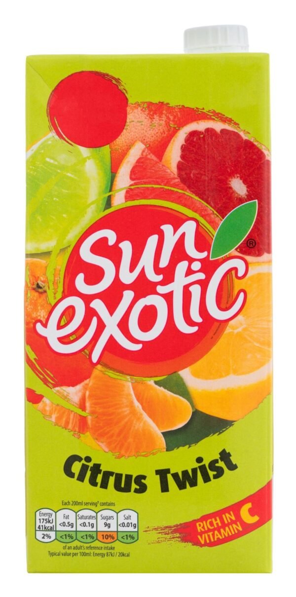 SUN EXOTIC Citrus Twist - 1 Litre