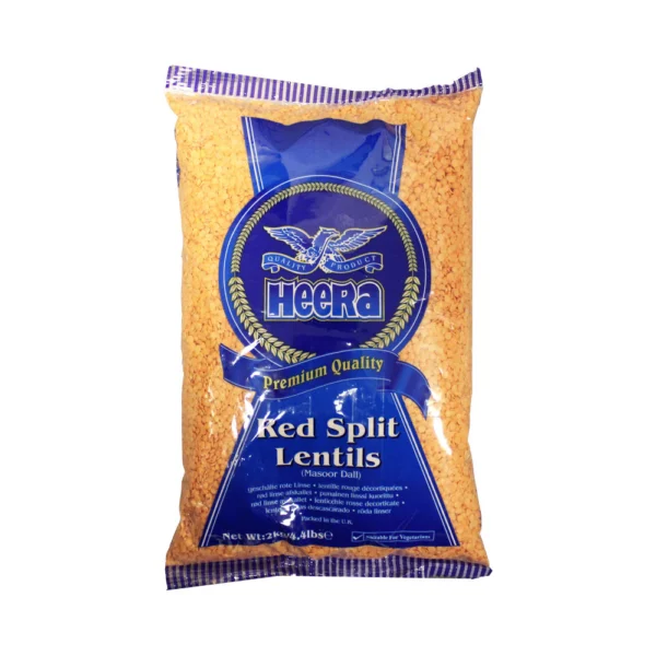 Heera Red Split Lentils - 2kg