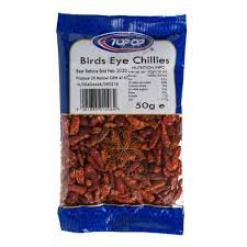 TOPOP Bird Eye Chillies 50g