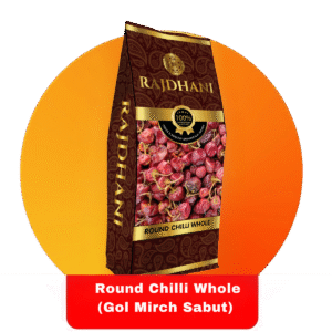 Rajdhani Round Chilli Whole (Gol Mirch Sabut)