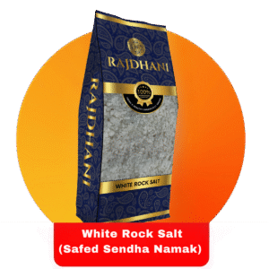 Rajdhani White Rock Salt (Safed Sendha Namak)