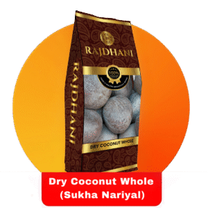 Rajdhani Dry Coconut Whole (Sukha Nariyal)