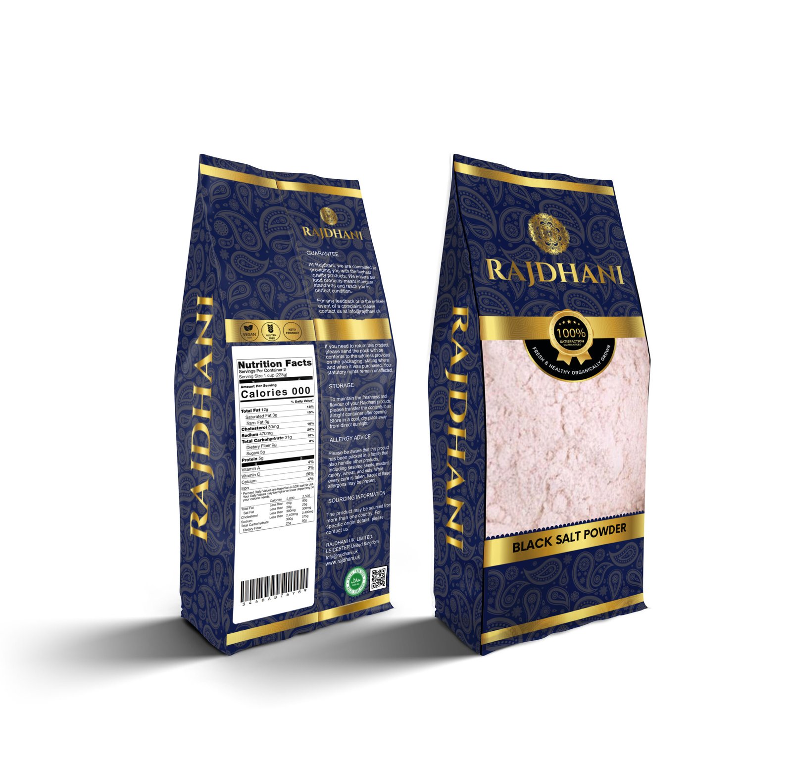 Rajdhani Black Salt Powder (Kala Namak Powder) - Image 2